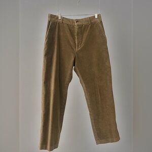Pendleton Men’s corduroy pants size 32 brown camel Heritage workwear classic fit